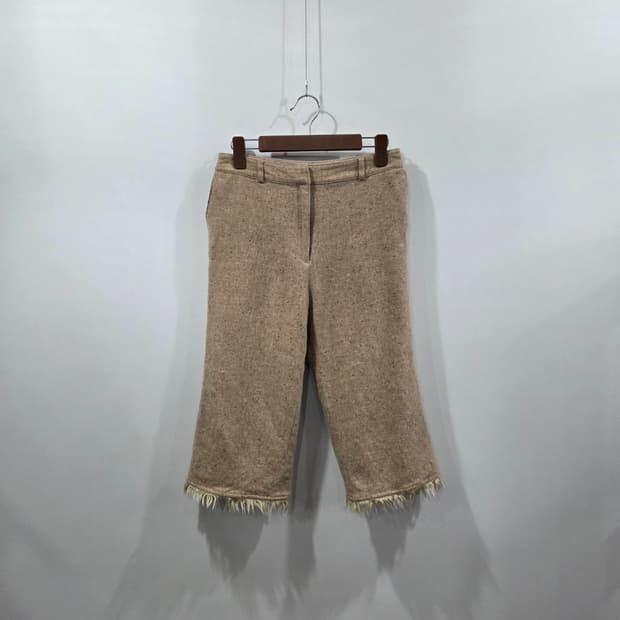 랑방 울 7부 팬츠 40