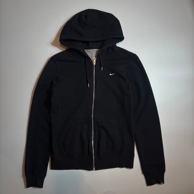 나이키 블랙 후드집업