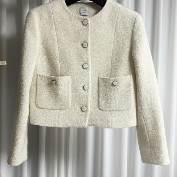 샵엠 두오모자켓 아이보리 36