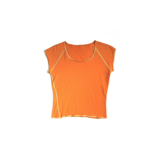 vintage stitch sleeve top