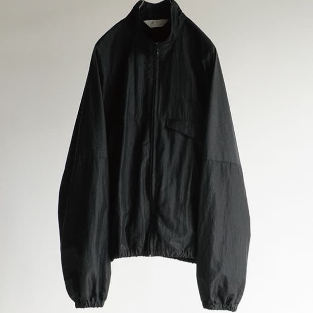 (2) 안셀름 nylon kimono blouson 블랙