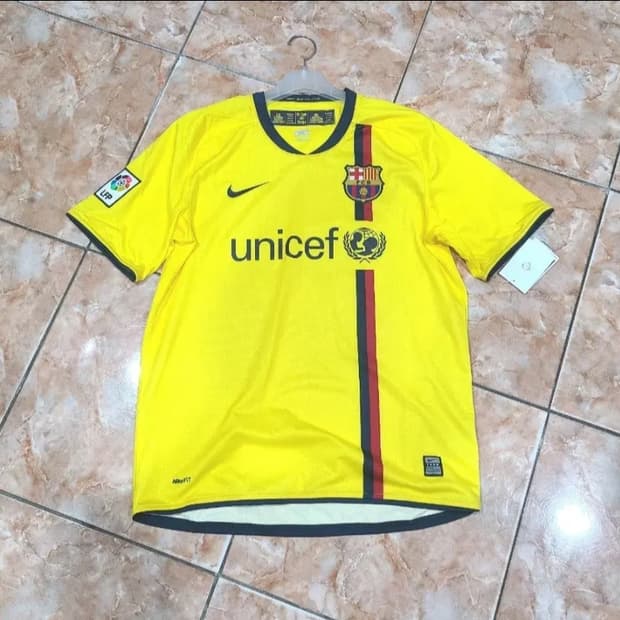 08 10 FC 바르셀로나 올드레플 축구져지