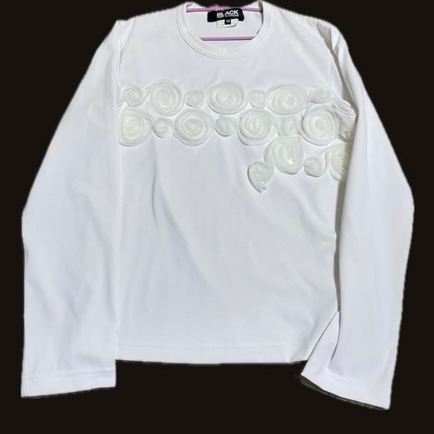 Comme des Garcons Blck 로즈 롱슬리브