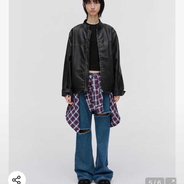 플리즈프로젝트 레더자켓