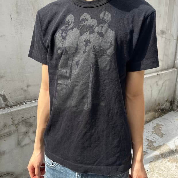 꼼데가르송 비틀즈 프린팅 티셔츠