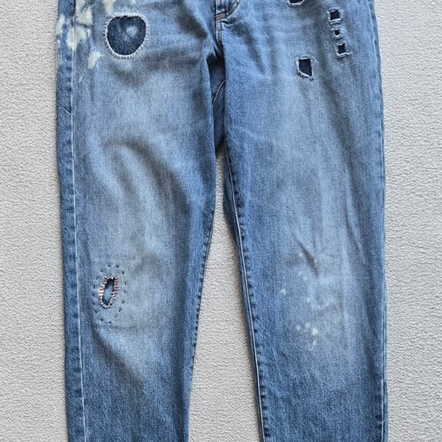 화이트샌드 데님 팬츠