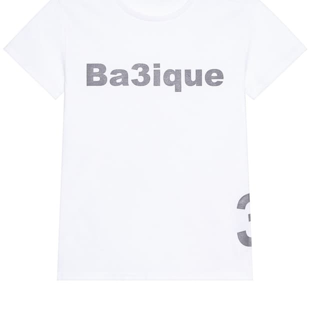 샵페어리 petit logo t-shirt (white)