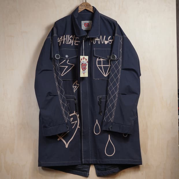 Man G 그라피스트 스티치 파카 자켓