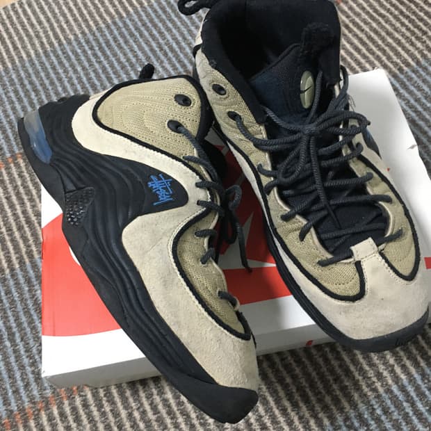 나이키 스투시 에어 페니 2 라탄 앤 라임스톤