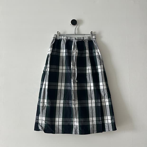 빈티지 체크스커트