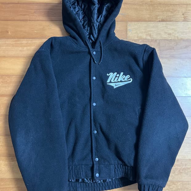 올드 나이키 nike 플리스 후드 자켓