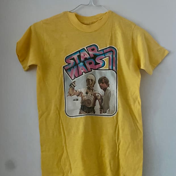 스타워즈 70s빈티지 티셔츠 xs