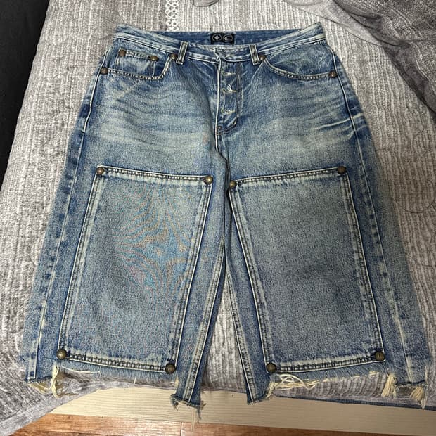 떠그클럽 더블니 쇼츠 3사이즈