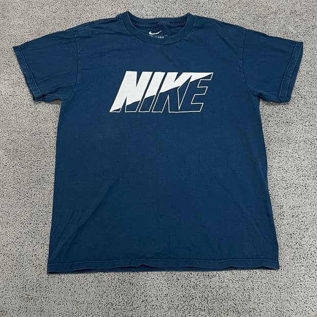 (M) 나이키 빅로고 반팔