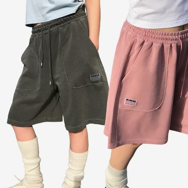  쏘비 버뮤다 볼디 팬츠 핑크