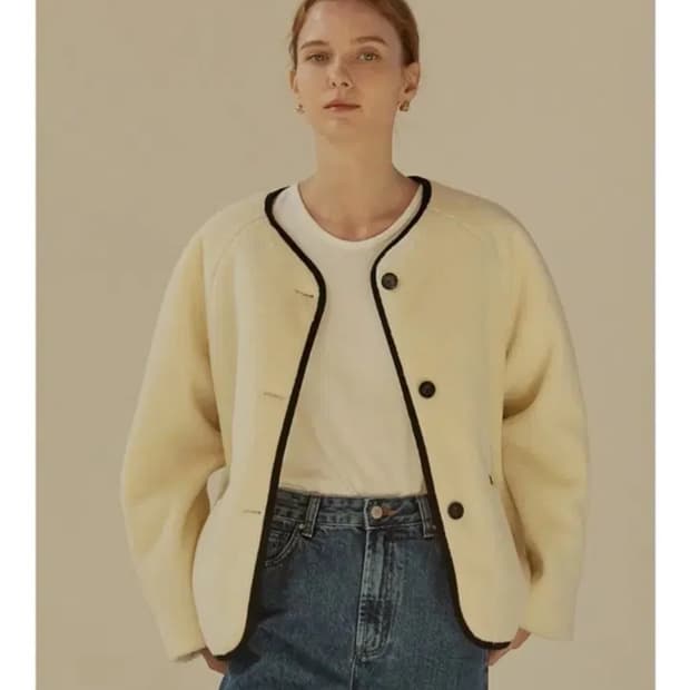 망고매니플리즈 노엘 부클 자켓 NOEL BOUCLE JACKET