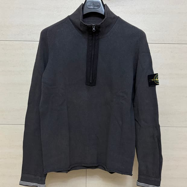 스톤아일랜드 정품 하프집업