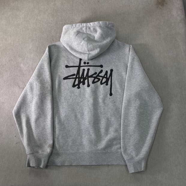 100 스투시 베이직 후드집업