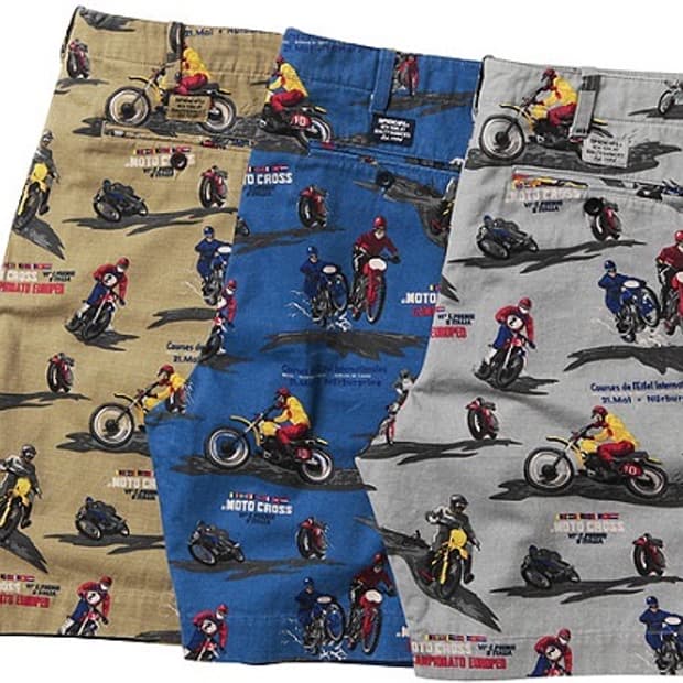 [30] 09SS 슈프림 모토크로스 쇼트 그레이