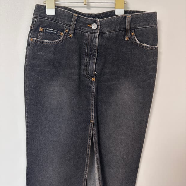 돌체앤가바나 청치마 40사이즈