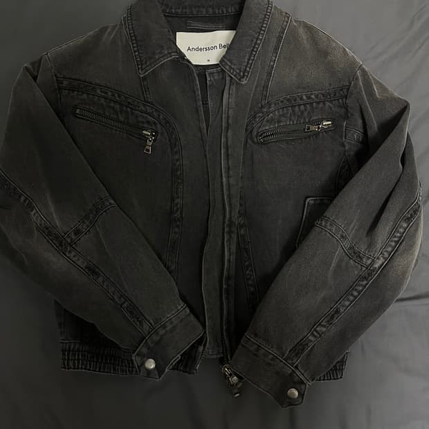 (M) 앤더슨벨 데님자켓