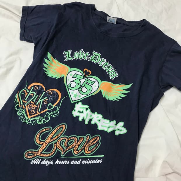 y2k 빈티지 반팔