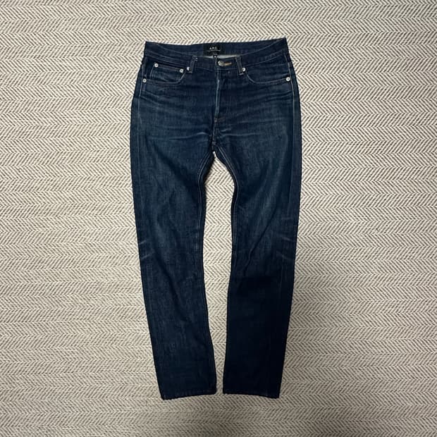 APC selvedge jeans