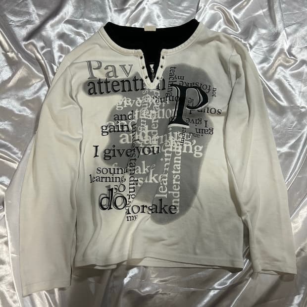 y2k layered long sleeve