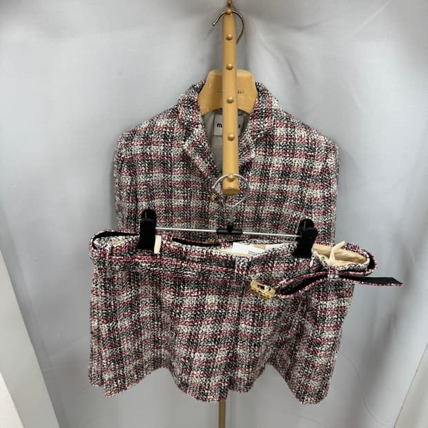 미우미우 자켓 스커트 세트 38사이즈 