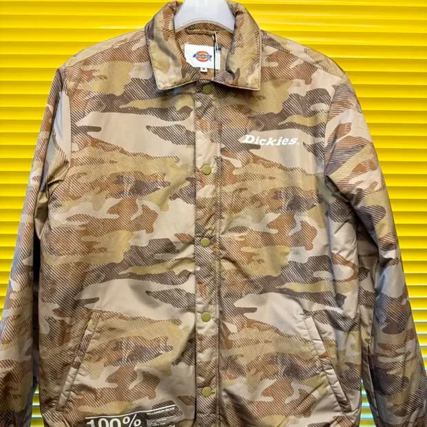 디키즈 카모 퀄팅 코치자켓(M,새상품)