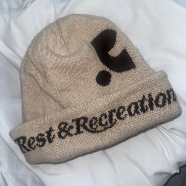 Rest&Recreation rr 비니 베이지