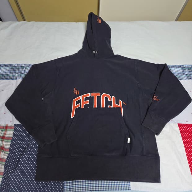 [M] fetch 후드티 네이비