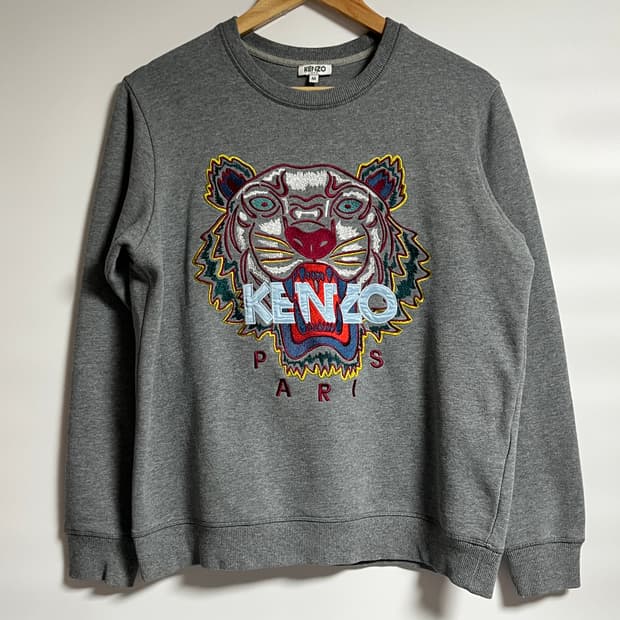 공용 겐조 타이거자수 맨투맨 티셔츠 M