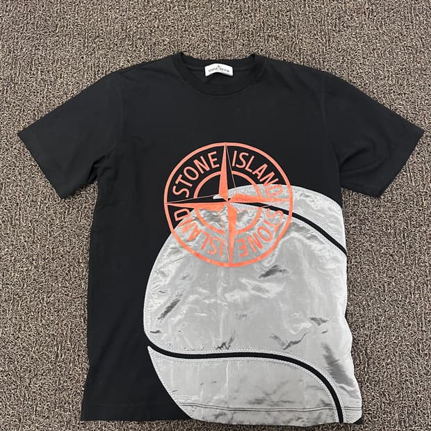 스톤아일랜드 여성 반팔티셔츠 블랙