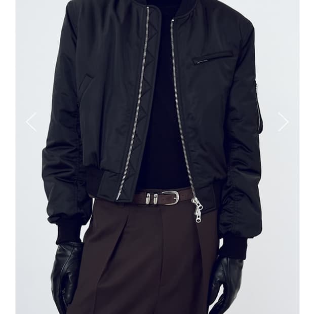 토니웩 24fw 패디드 봄버