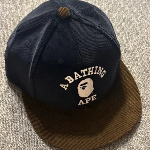 베이프 코듀로이 볼캡