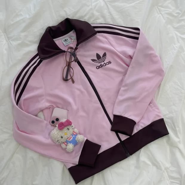 대장급🩷) 아디다스 베켄바우어 핑크 L