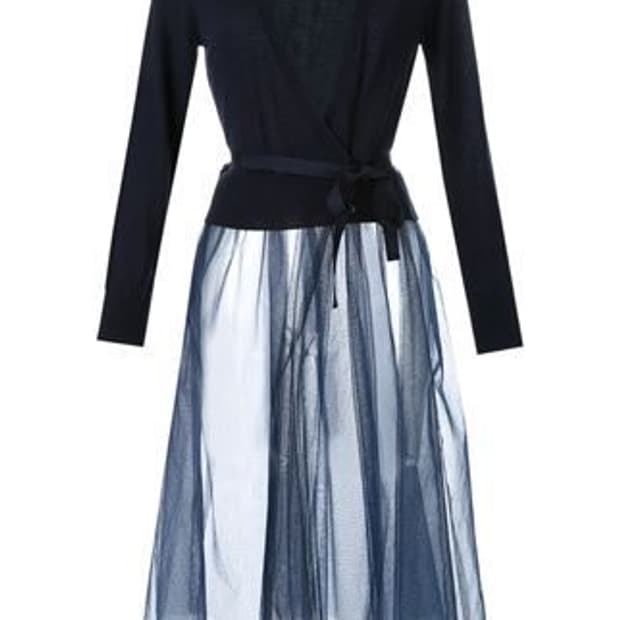 85) 새제품 뮤베일 튤 롱 원피스