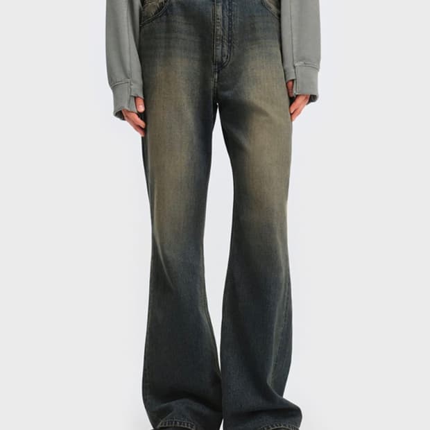 벨리에 트루 플레어 빈티지 인디고 데님 04(30)