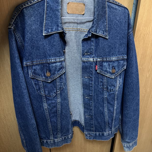 빈티지 리바이스 청자켓 xl