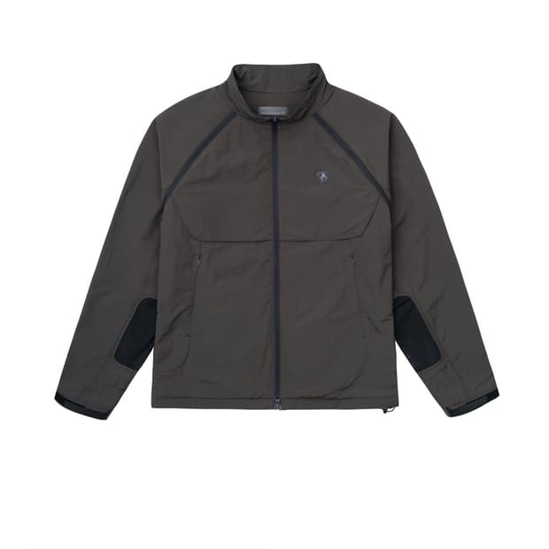 산산기어 SLASH ZIPPER JACKET [BROWN] 브라운 자켓