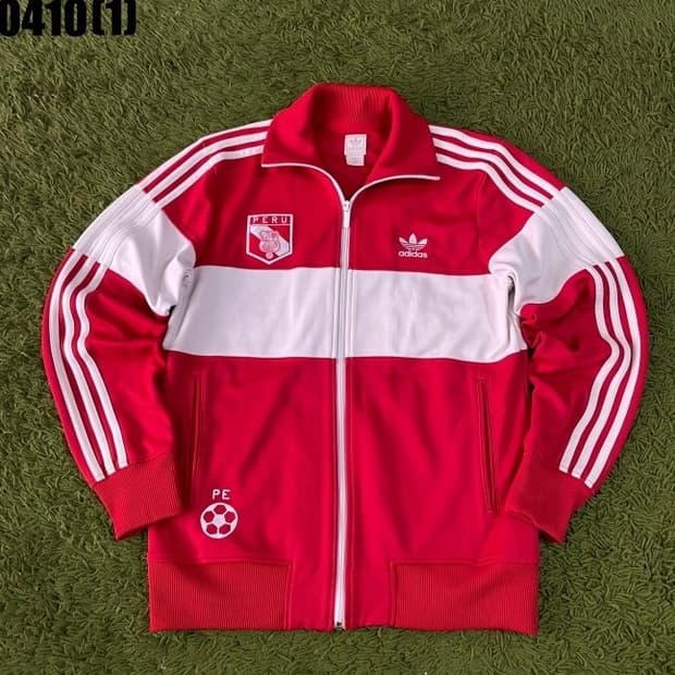 아디다스 페루 희귀 져지 파이어버드 트랙탑