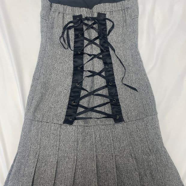 세실맥비 아일렛 코르셋 원피스