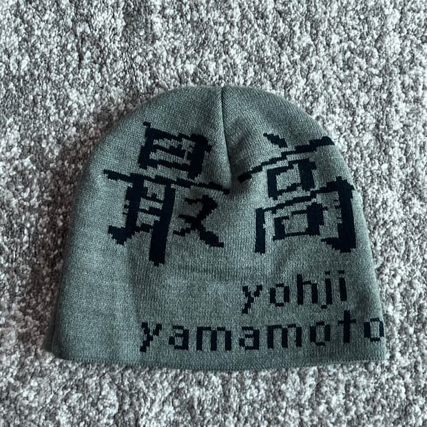 요지야마모토 X 슈프림 비니