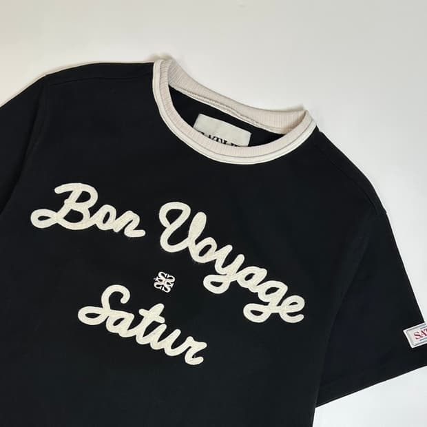 세터 스펠로고 자수 반팔