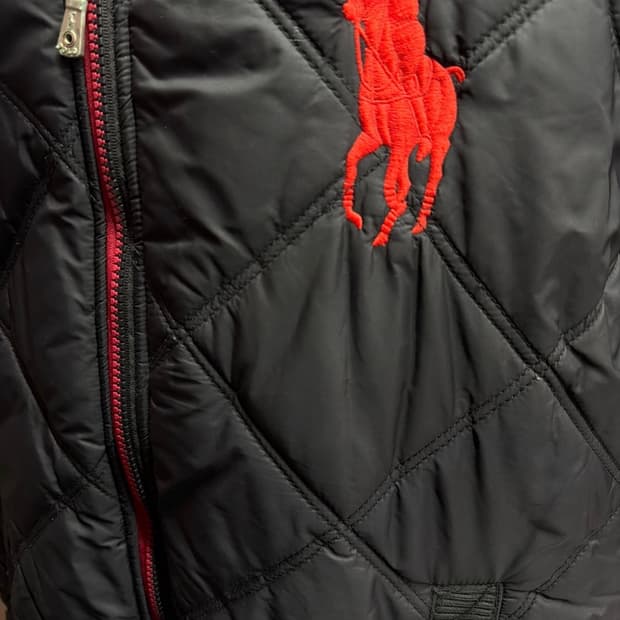 폴로 빅포니 퀄팅 자켓