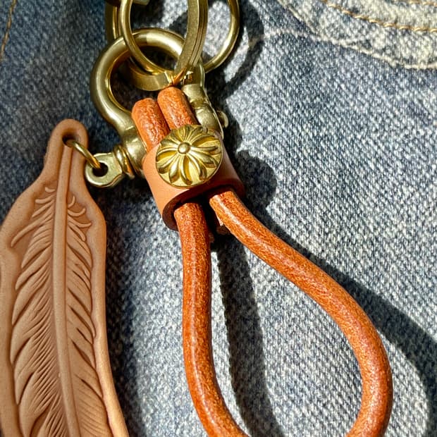 콘초 베지터블 가죽 키링세트