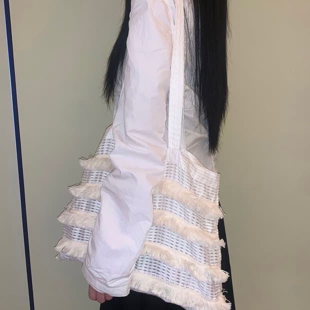 (구함) 피치바스켓마켓 콘실크백