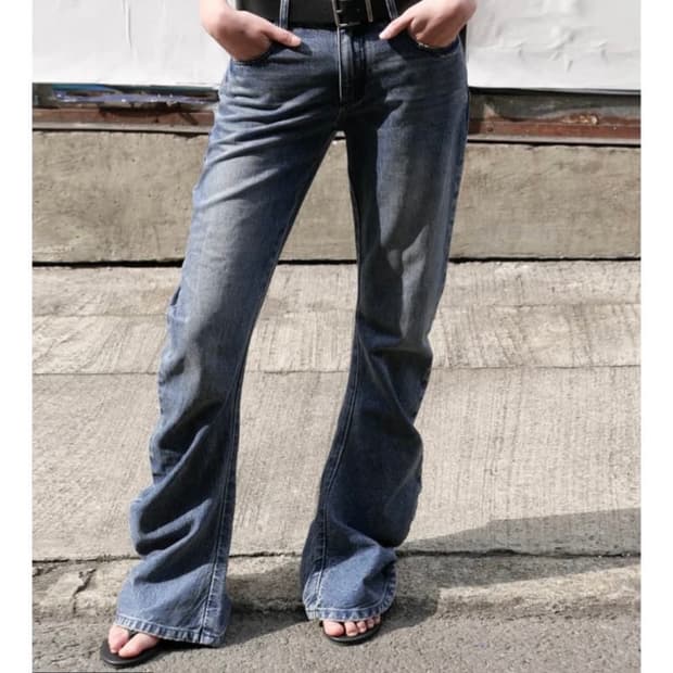 rarely alike flared jeans