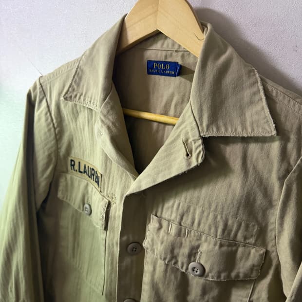 폴로 랄프로렌 데미지 오버셔츠 S (90-95)